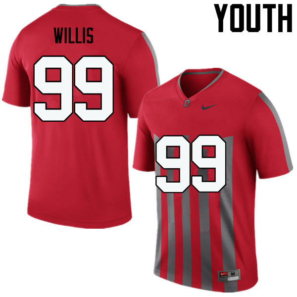 Youth Ohio State Buckeyes #99 Bill Willis College Football Jerseys Game-Throwback